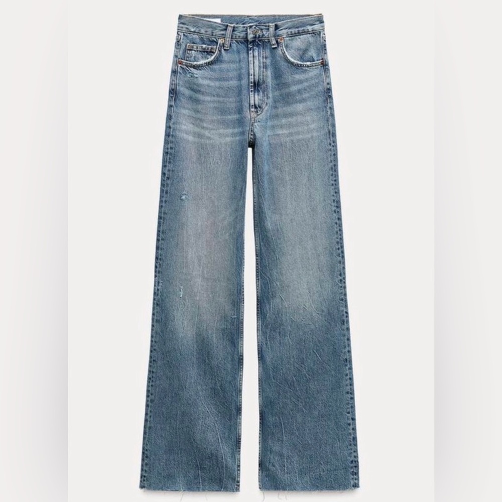 Zara Straight Blue Women's Jeans